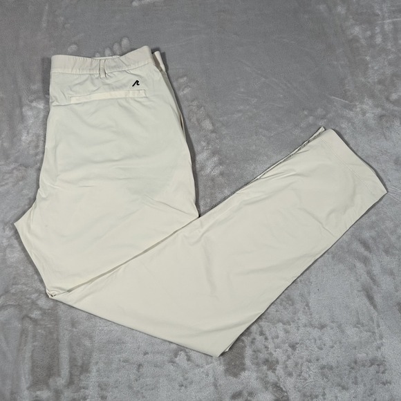 Redvanly Kent Pull-On Trouser Mens XL Oat Beige Performance Golf Pants Stretch